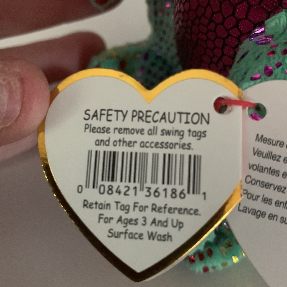Ty Cinder Beanie Baby - Picture 7 of 7